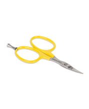 Tungsten Carbide Curved Micro Tip Scissors w/ Precision Peg