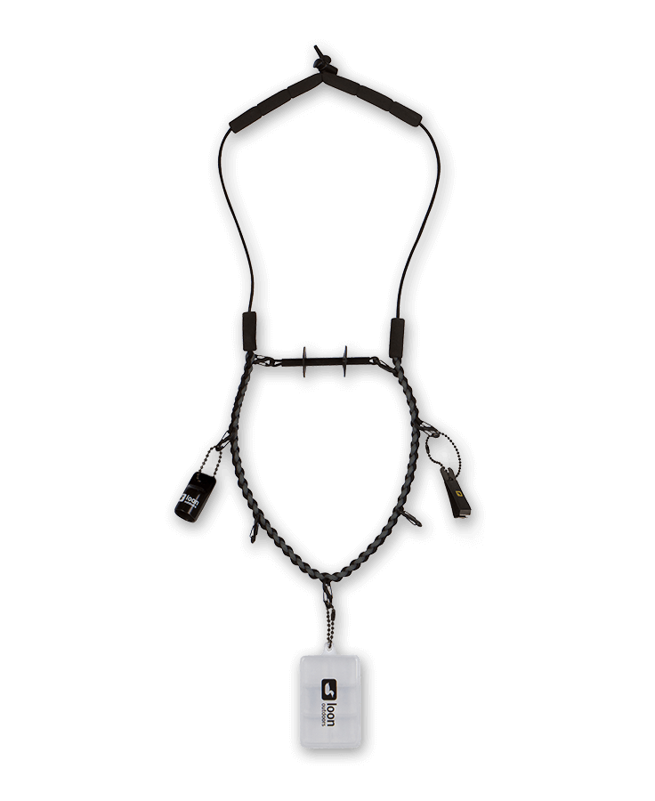 best fly fishing net lanyard Loon Loaded Neckvest Lanyard