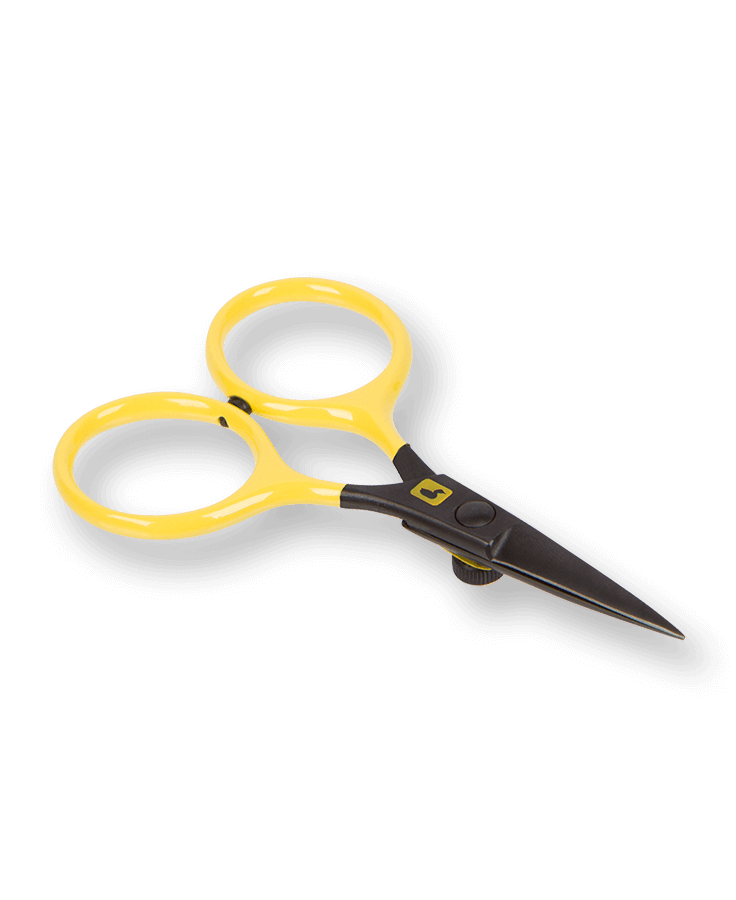Loon Ergo Prime Scissors w/ Precision Peg - 5 Yellow