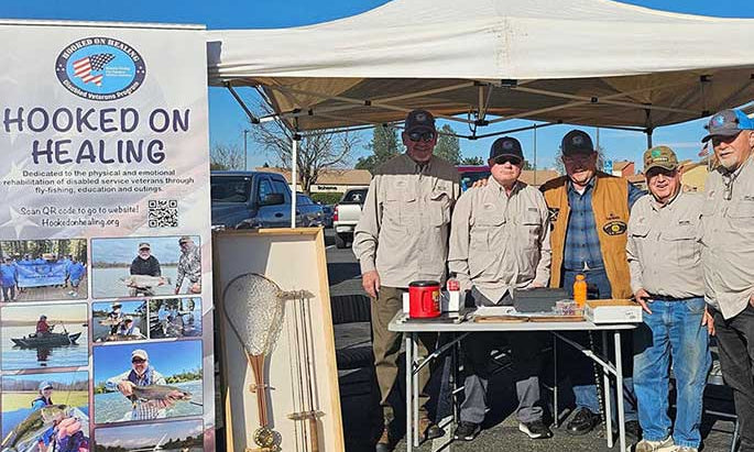 Wounded warriors fishing
