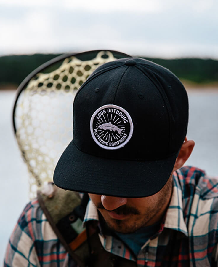 Bruiser Badge Hat | Loon Outdoors Black / One Size