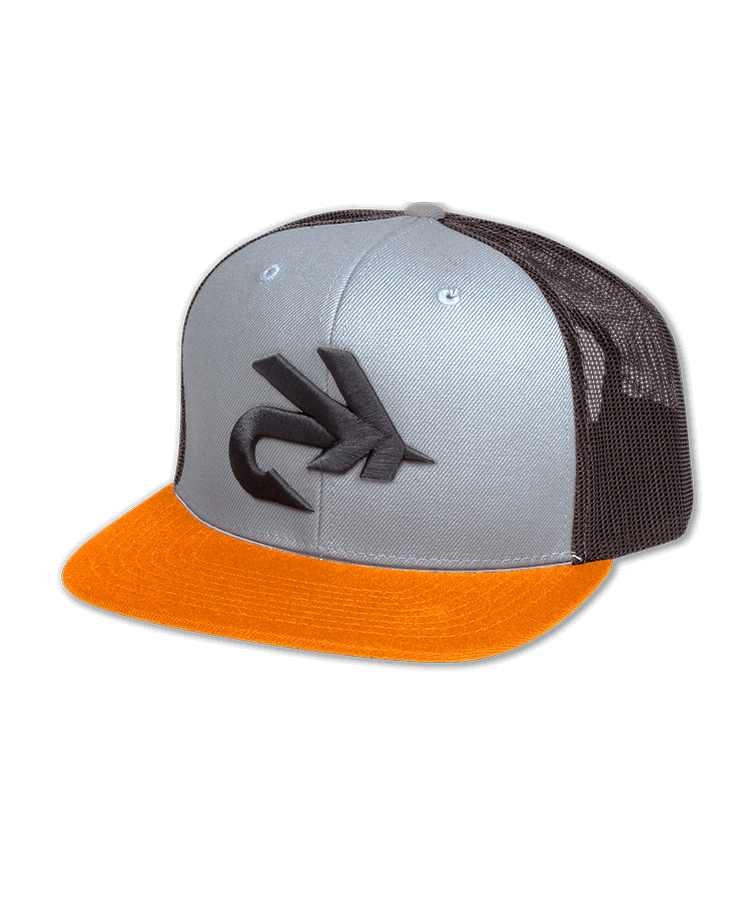 Nocturnal Hat | Loon Outdoors Grey Heather/Black/Orange / One Size