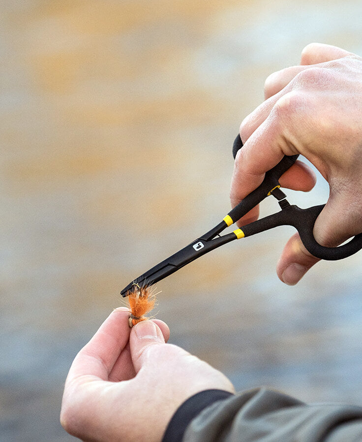 6 Quick Draw Fly Fishing Forceps - Grip it Tight - Get Them Fast