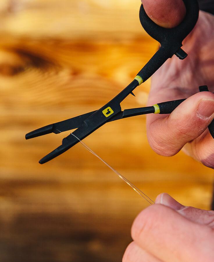 Baker Forceps With Scissors Fishing 6” Forceps Scissors Stainless
